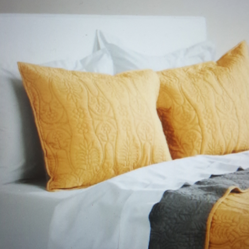 World Market Simone Quilted Reversible Pillow Sham